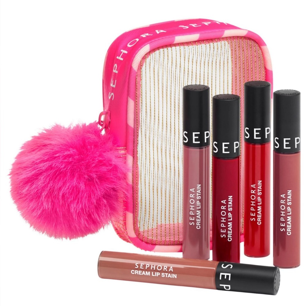 SEPHORA COLLECTION 5pc Cream Lip Stain Makeup
Gift Set SOLD OUT ONLINE